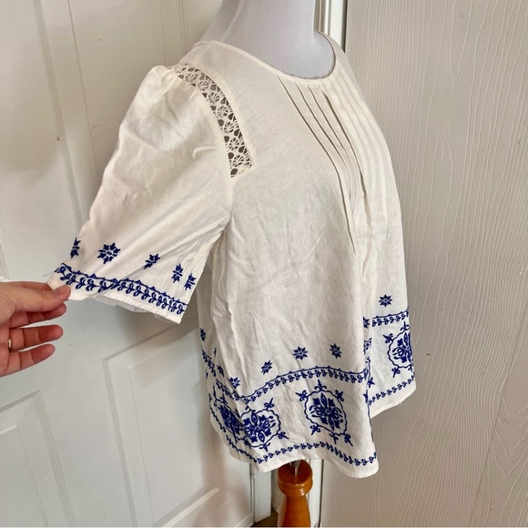 Loft Embroidered Top H3 - Picture 2 of 6